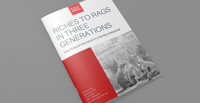 Image for Riches to Rags in Three Generations